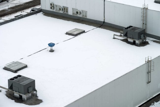 commercial roof damage, common commercial roof problems